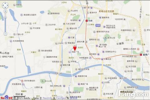 中洲公馆位置交通图